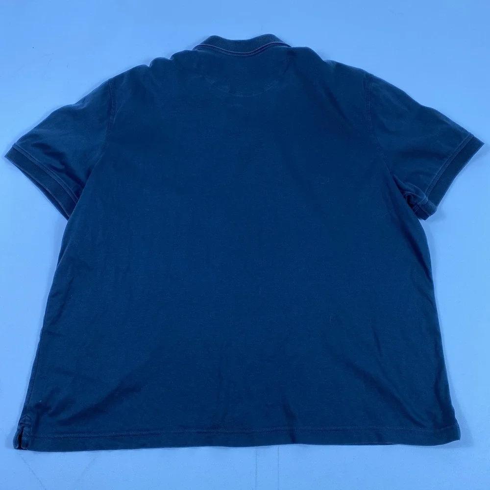 UNTUCKit Polo Shirt Mens 2XL Dark Gray Short Sleeve Collared Casual‎ Cotton